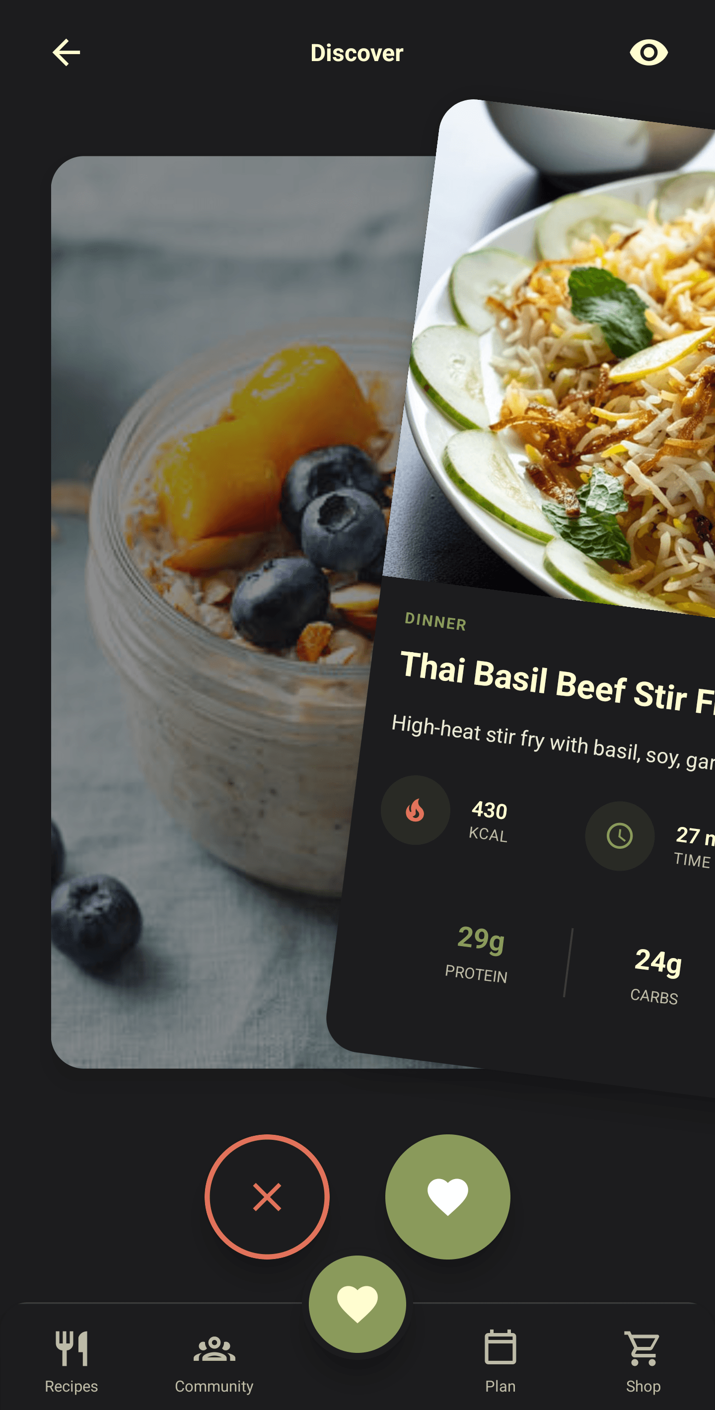 Make browsing recipes fast and enjoyable