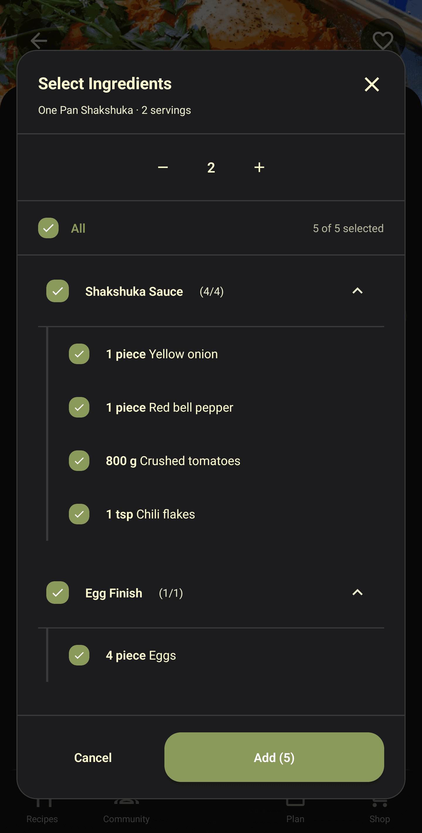 Give users more control over what they buy